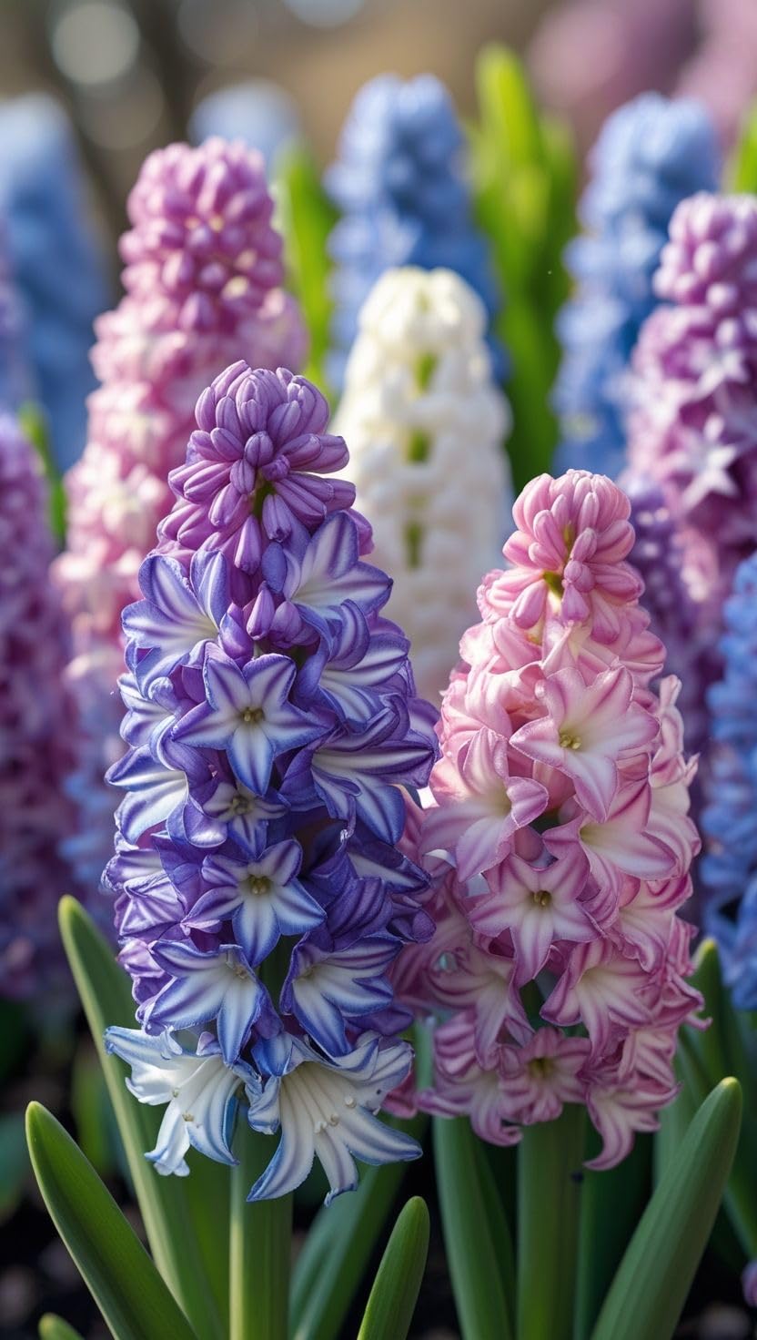 Radha Krishna Agriculture® Imported mixed colours Hyacinth Flower Bulbs for Home and Gardening (PACK OF 1 BULB)