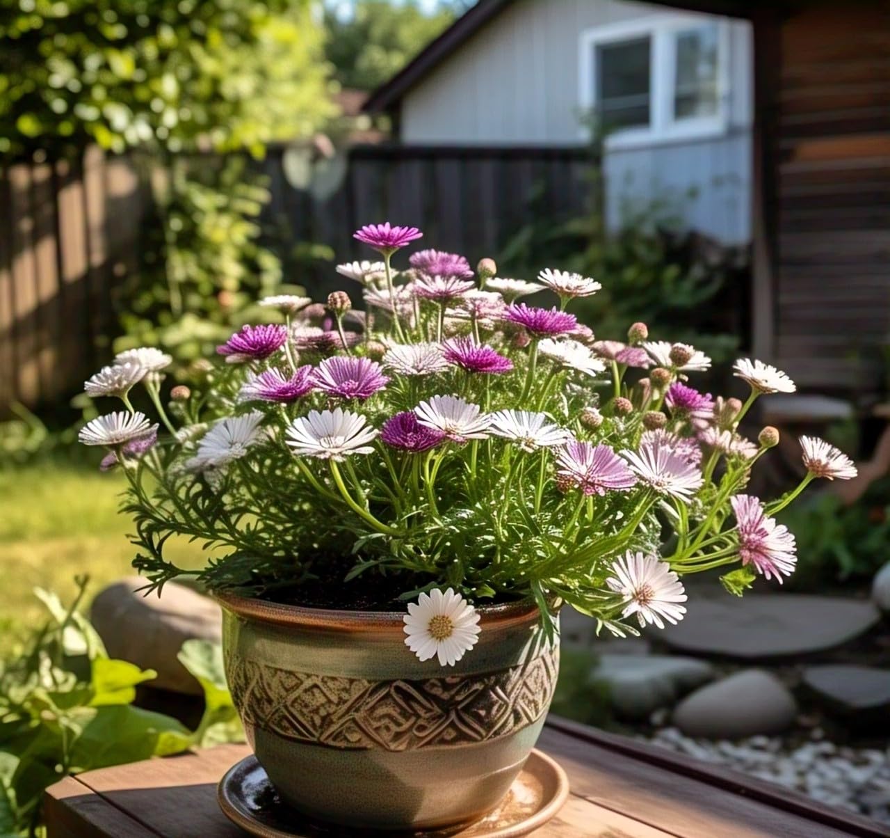 NooElec Seeds India - 65 SEEDS of Beautiful Mix Colour Pyrethrum Flowers - Natural Insect Repellent, Grow Year-Round, Ideal for Indoors and Outdoors. - Seeds Ville