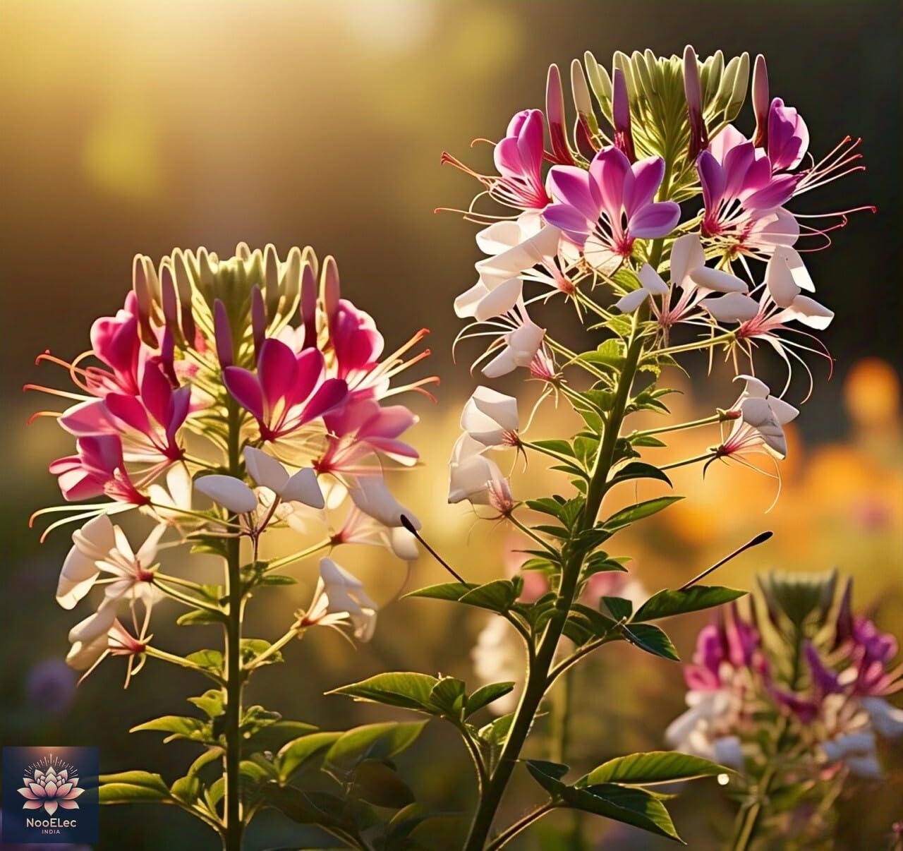 35+ SEEDS- Cleome Flower Seeds For Planting - Easy to Grow, All Year Bloom, Low Maintenance - Seeds Ville