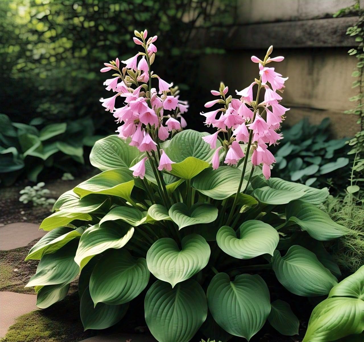 50+ Seeds Hosta 'Touch of Class' Blue/Yellow/Green Mixed Flower Seeds Easy to Grow, Exotic Flower Seeds/Grow In All Seasons in All India