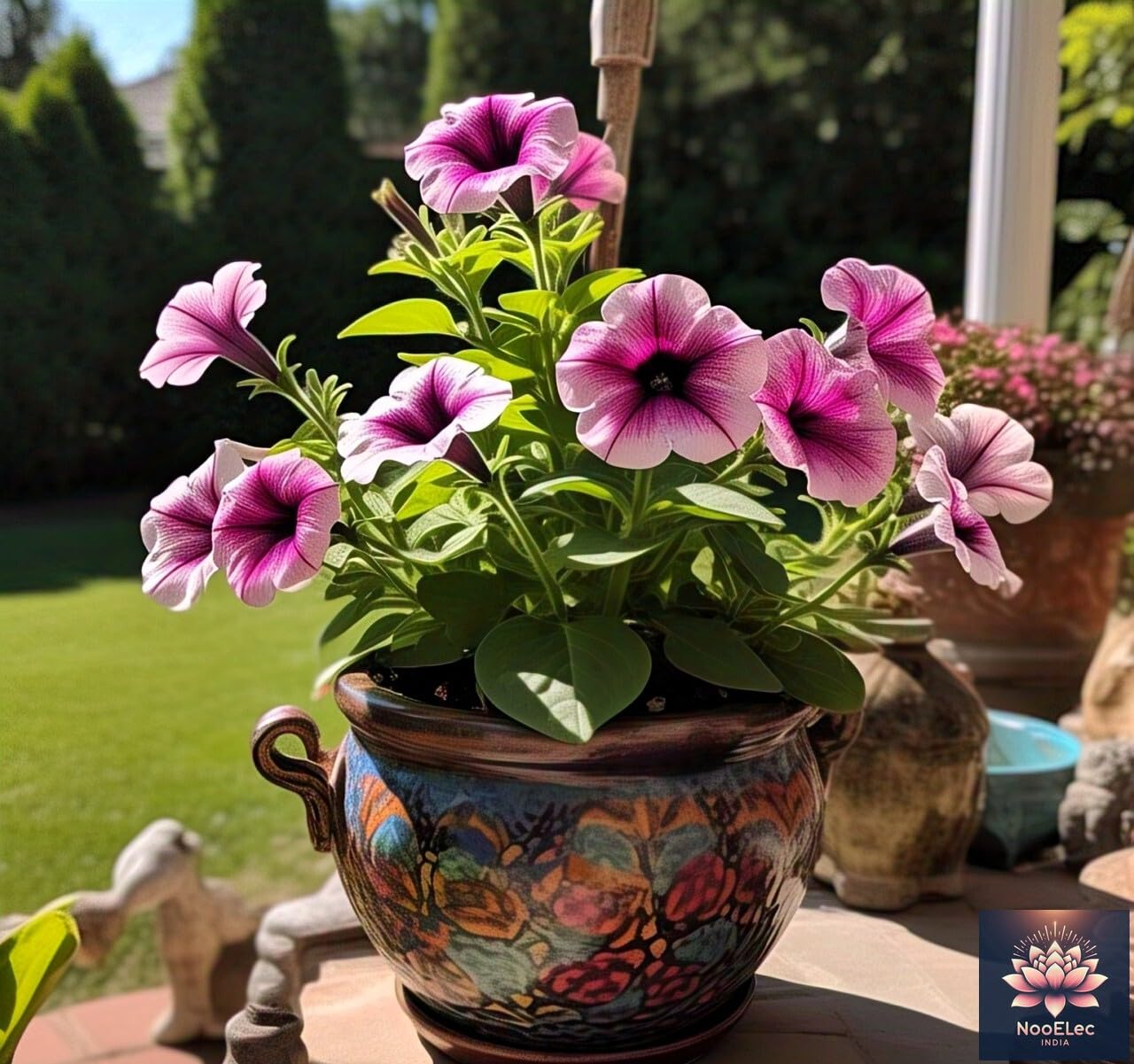 50+ SEEDS- Hybrid Flower Seeds For Planting - Grow All Year Round (Petunia Mix Hybrid) - Seeds Ville