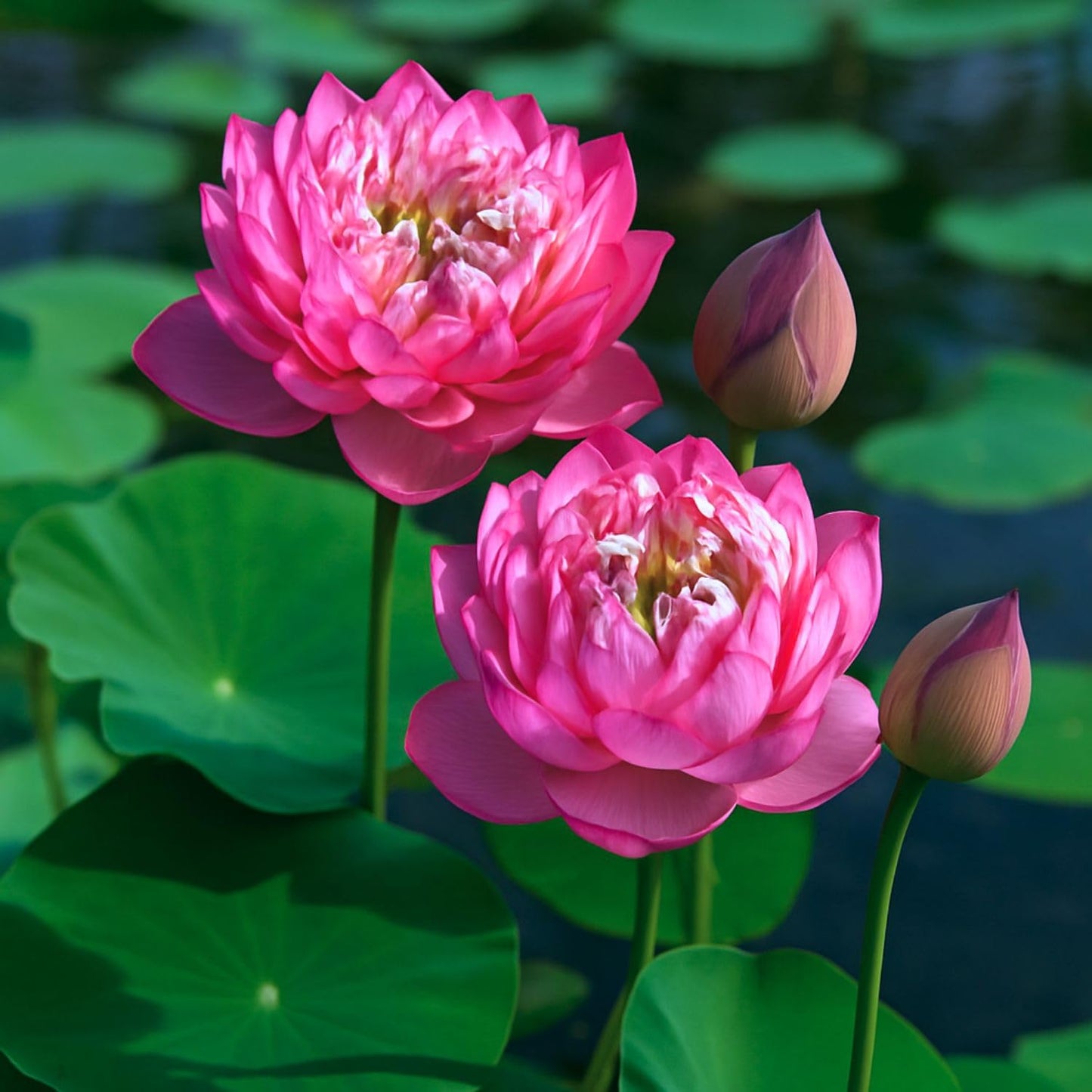 Lotus live plant | Rare plant | Original color guarantee plant | Indoor & Outdoor Live plant (Code 32)