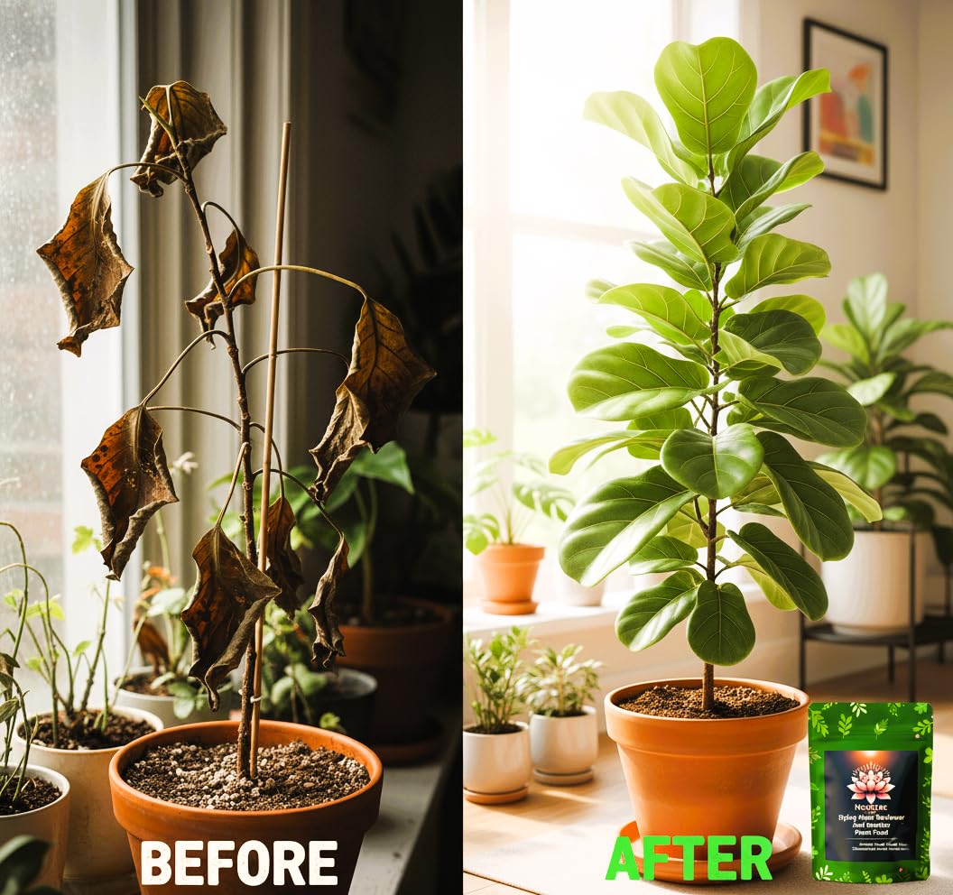 Universal Plant Food to Revive Dying Houseplants & Garden Plants - Give LIFE to Dying Plants. (1 KG)