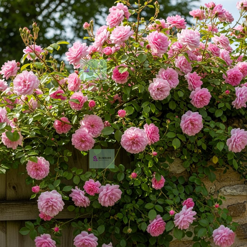 BlimBurn® Climbing Rose Imported Flower Seeds for Home and Kitchen Gardening Pack of 100+ Seeds. (BROWN) - Seeds Ville