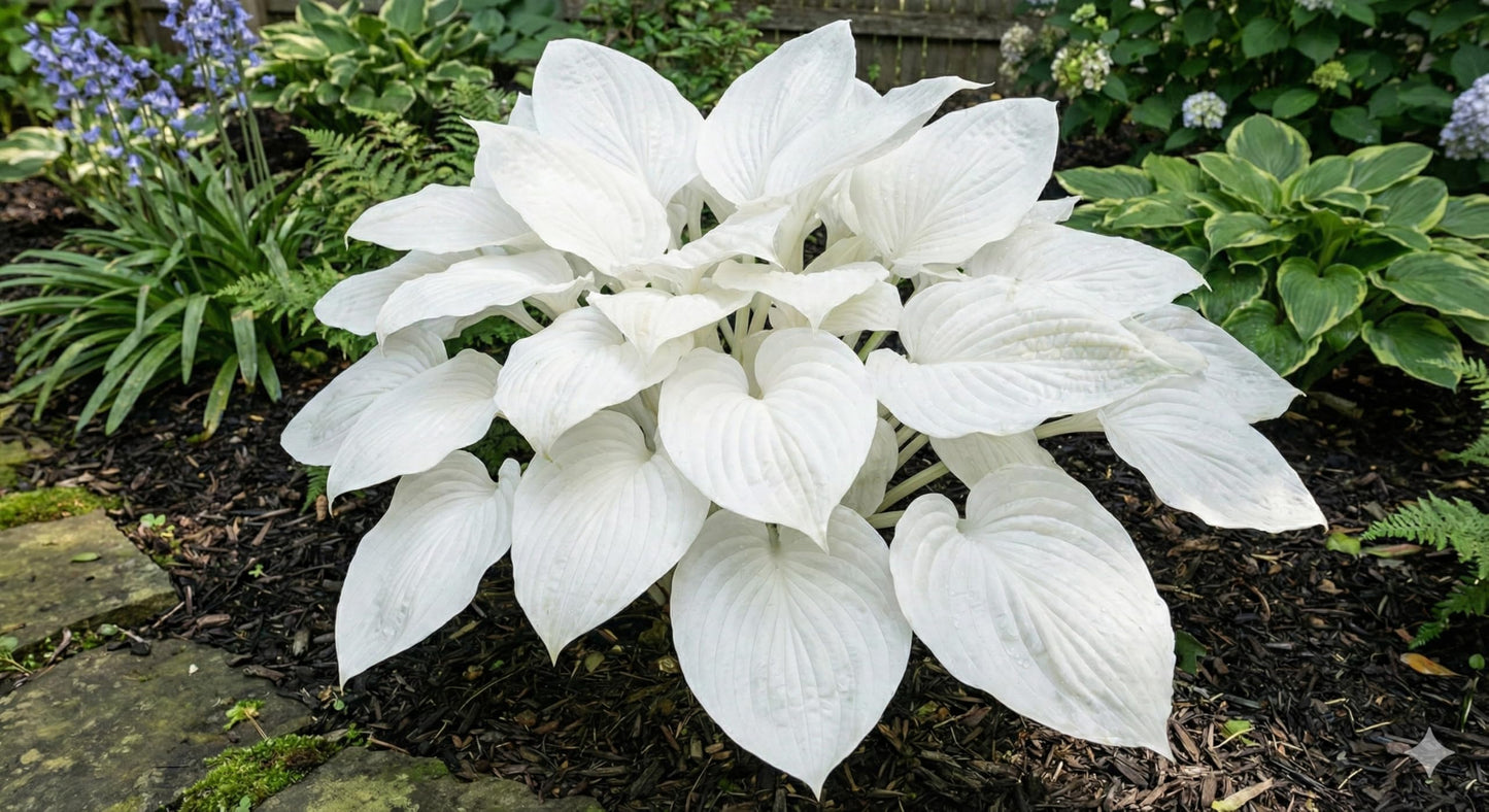 Hosta Seeds For Planting (200 SEEDS) Low Maintenance - Grow Indoor/Outdoor Both - Grow Year Round (HYBRID RAINBOW)