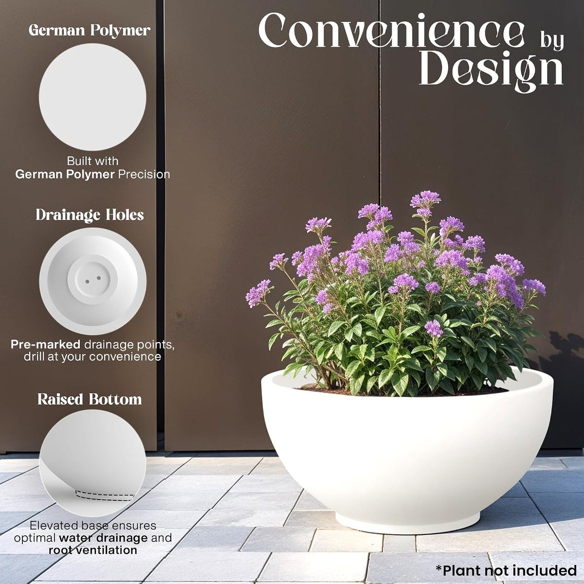Seeds Ville FOXB KTR Durable Polymer Planter Pot