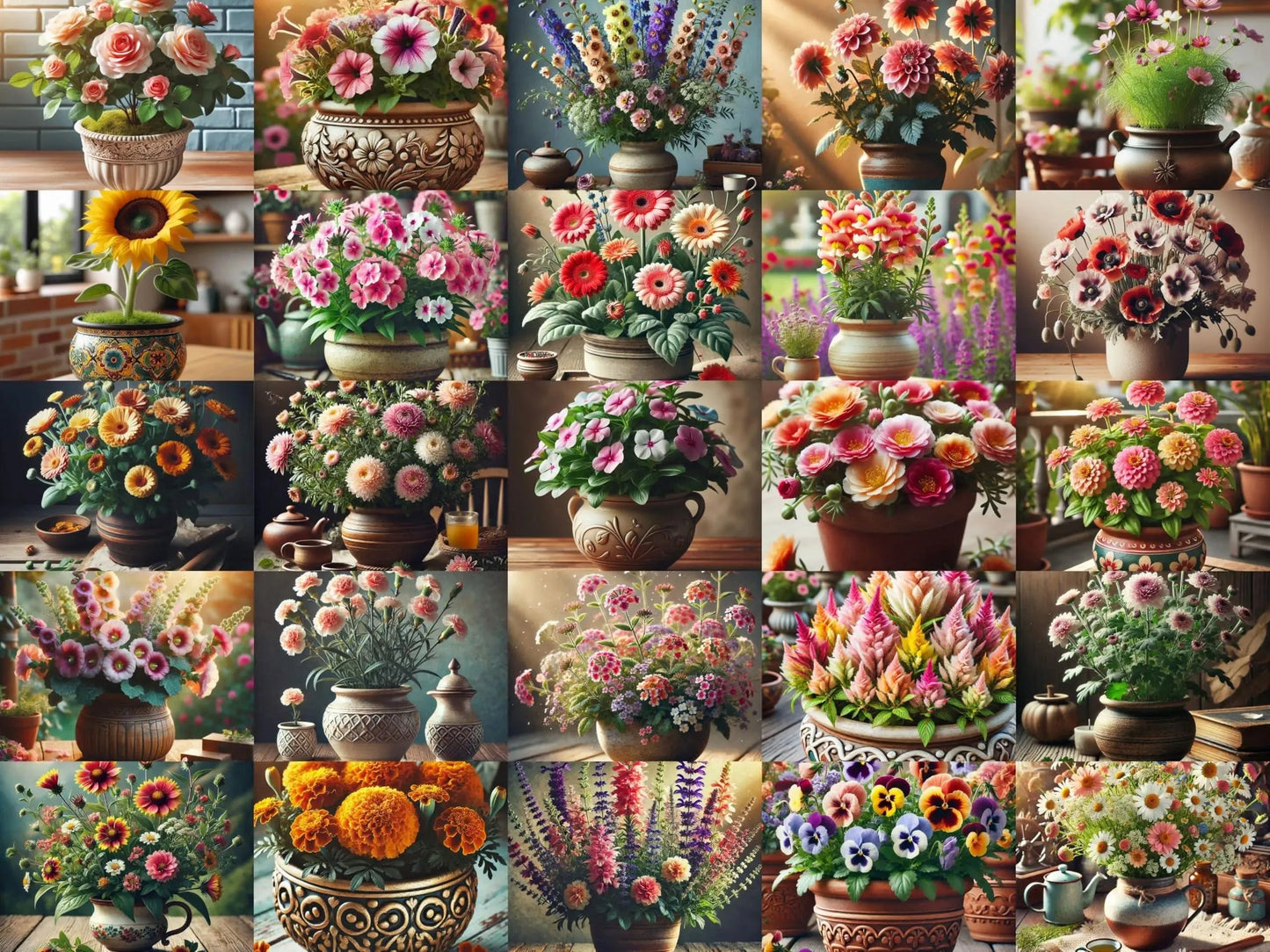 Blimburn Seeds- High Germination Hybrid Flower Seeds Combo Pack- All Year Flower Seeds Combo Pack (10 VARIETIES (400+ Seeds)) - Seeds Ville