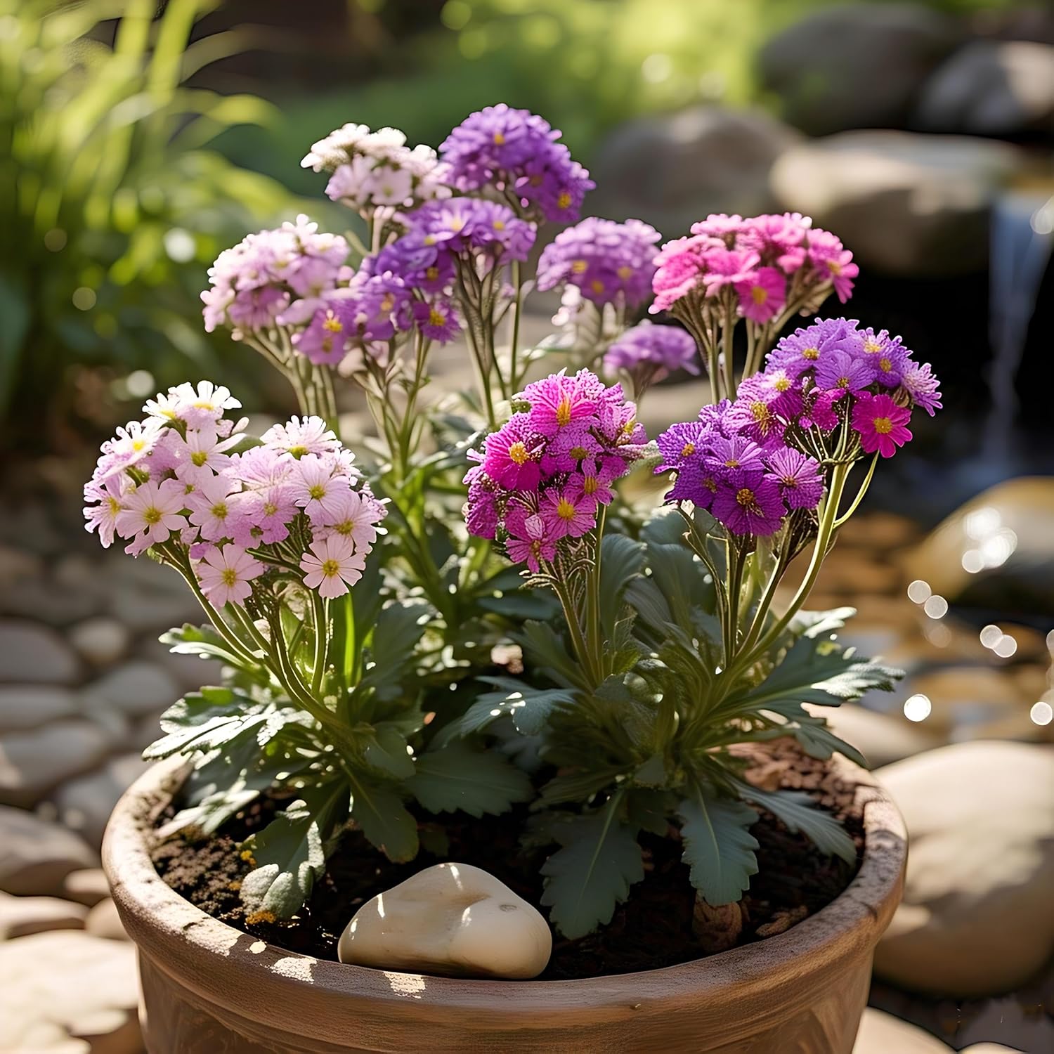 Staice Hybrid Mix Flower Seeds Pack - 50 Seeds, All Year Round Blooming, Easy Grow & Care - Seeds Ville