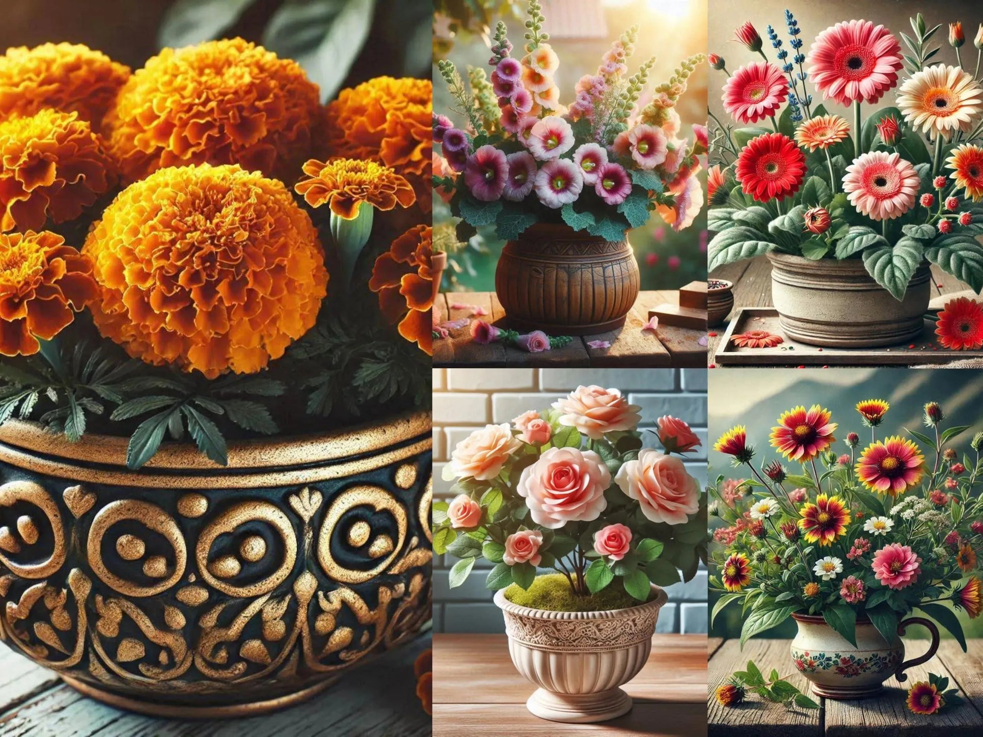 Blimburn Seeds- High Germination Hybrid Flower Seeds Combo Pack- All Year Flower Seeds Combo Pack (10 VARIETIES (400+ Seeds)) - Seeds Ville