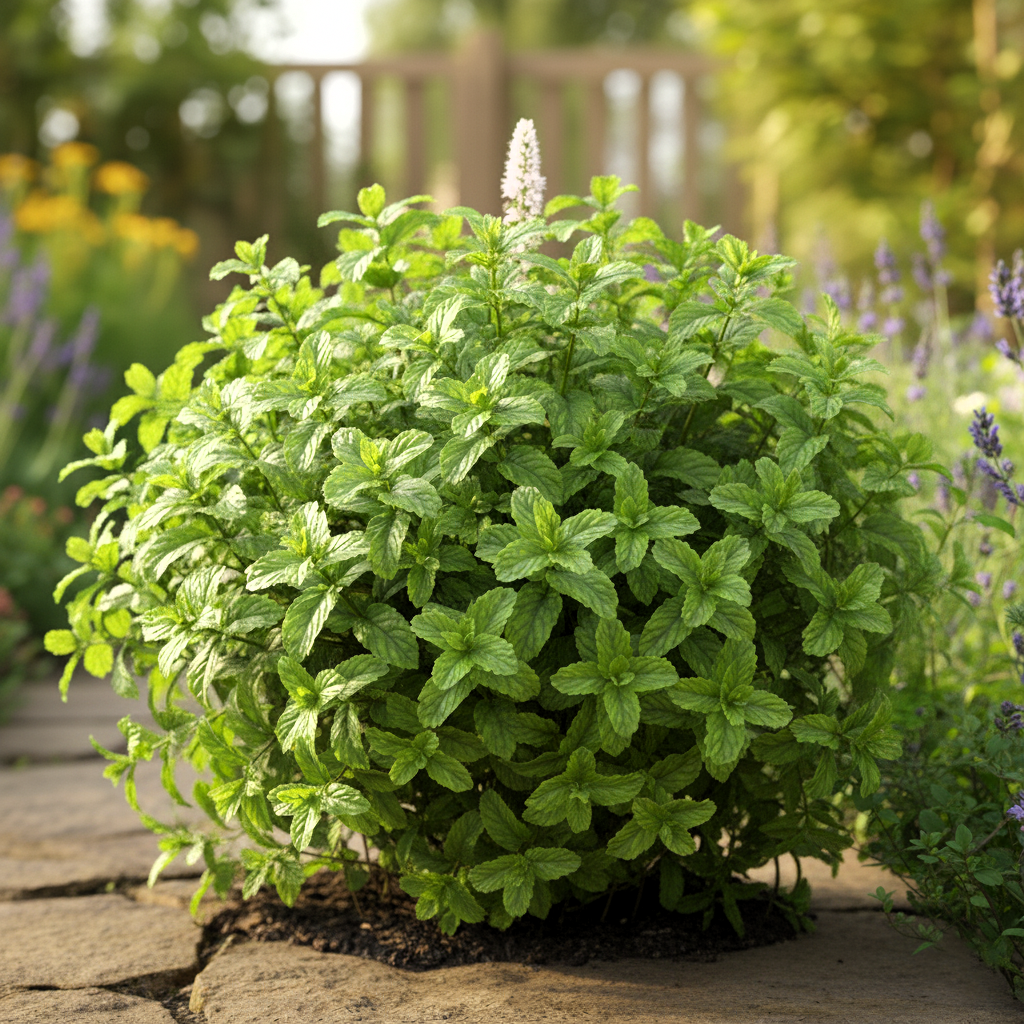 Fresh Pudina Mint Herb Plant Seed Organic F1 Hybrid Seed Best For Home Gardening Planting (Pack Of 40 Seeds)